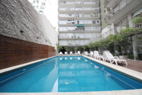 Lujoso y Nuevo en Palermo 2 a 4 personas Piscina, Lavadora, Gimnasio